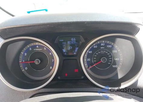 2013 Hyundai Elantra Gs from USA, damaged, VIN KMHDH6AE0DU019682